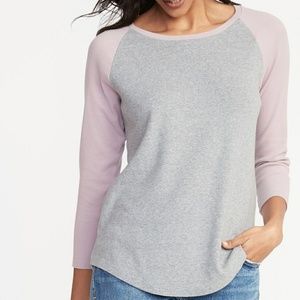 Cozy Knit Raglan Tee